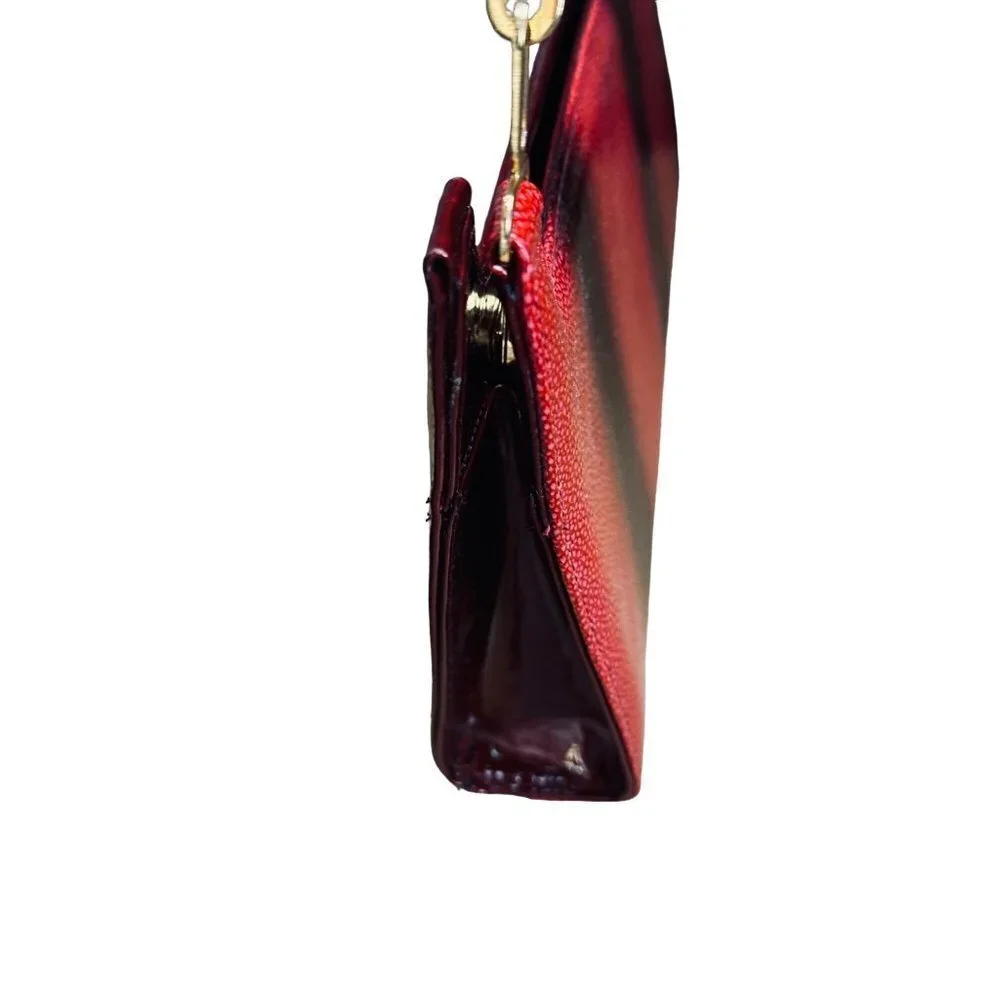 Melian Women’s Purse Ombre Pink/Burgundy / Size Small Sku 2304